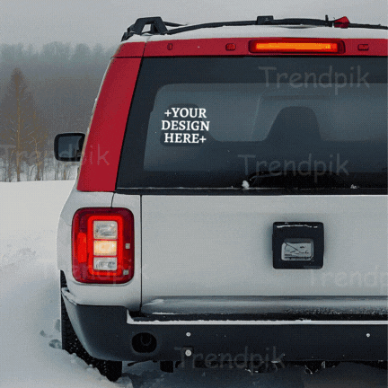 Car decal mockup Bundle, for your car decals
